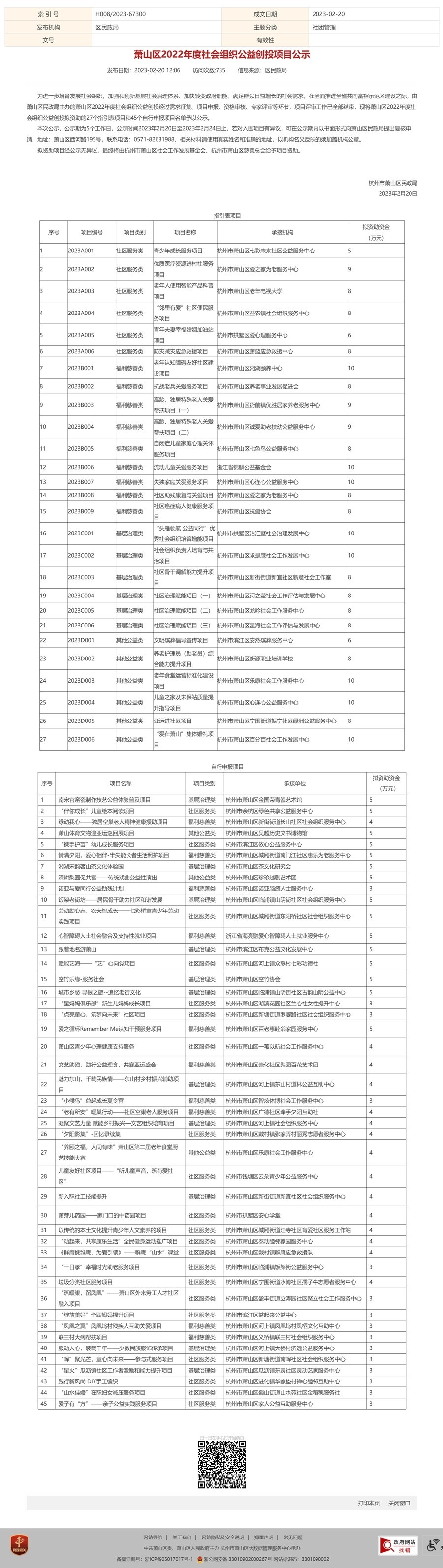 萧山区2022年度社会组织公益创投项目公示(1).jpg